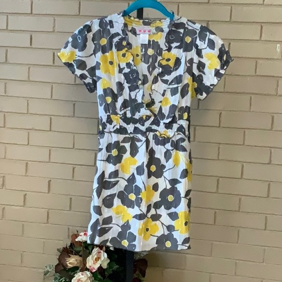 Three pink hearts short sleeves tunic size medium - Picture 1 of 7